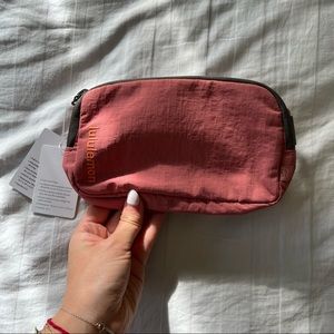 Lululemon mini belt bag brier rose new with tags